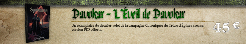 Symb - TDE 6 - L'Éveil de Davokar + PDF + Objectifs débloqués