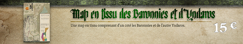 Symb - Map Tissu double face Baronnies / Yndaros
