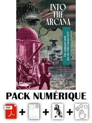 Into the Odd - Into the Arcana (réédition+écran du MJ) PDF