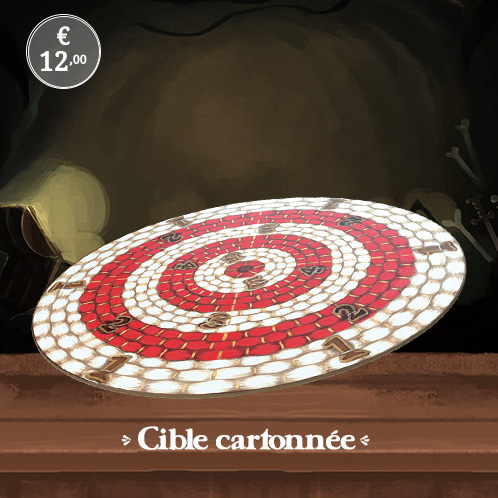 Cible cartonnée