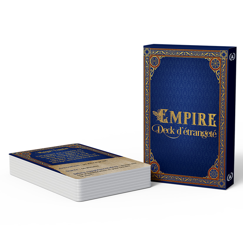 Deck de 54 cartes étrangetés