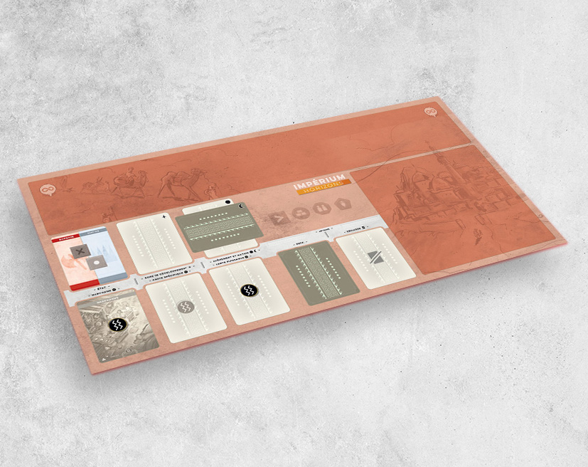 Playmat Joueur Rouge