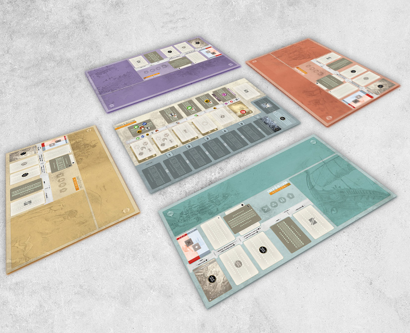 Pack de 5 Tapis