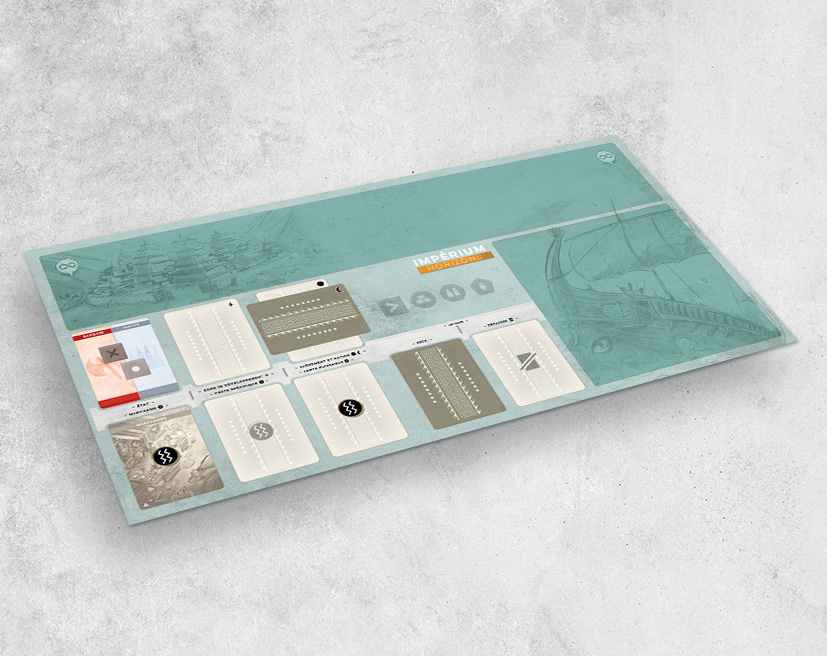 Playmat Joueur Bleu