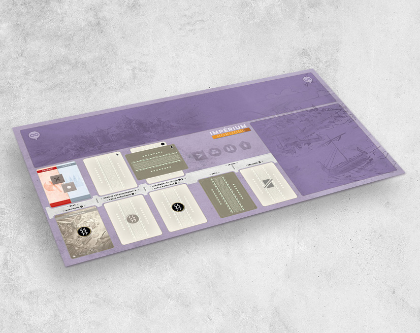 Playmat Joueur Violet
