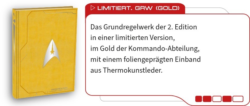 Limitiertes 2. Edition Grundregelwerk (Gold)