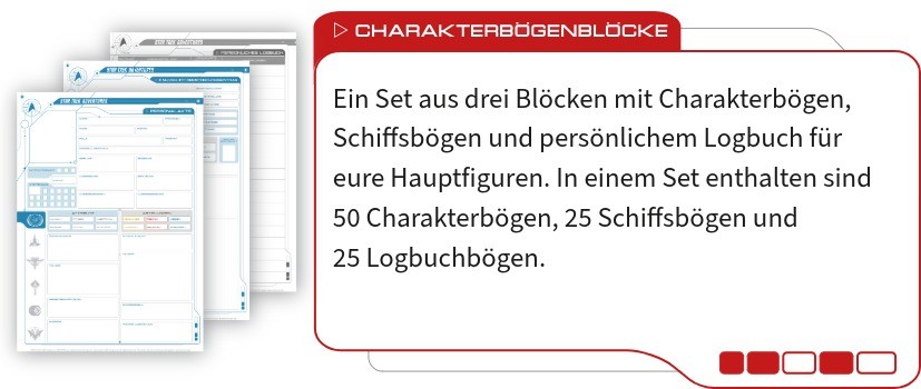 Charakterbogenblöcke