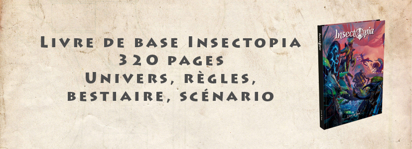 Livre de base Insectopia et son PDF