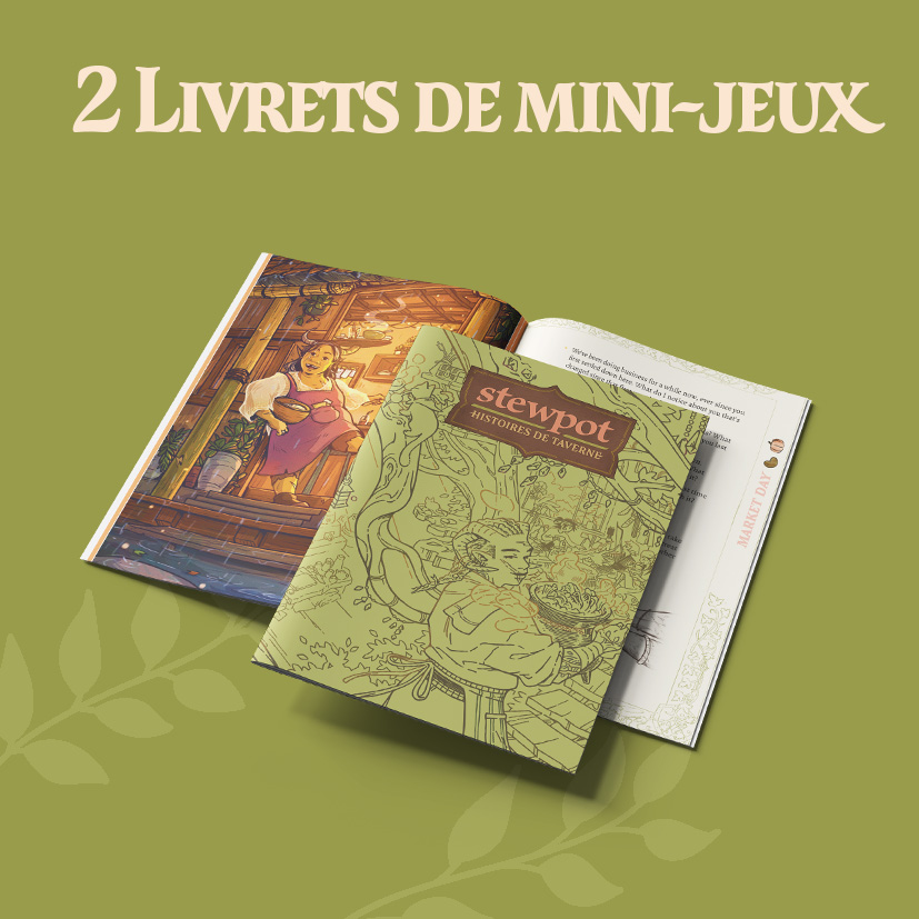 Stewpot - 2 livrets de mini-jeux