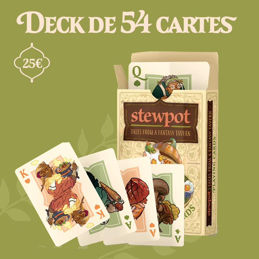 Deck de 54 cartes à jouer