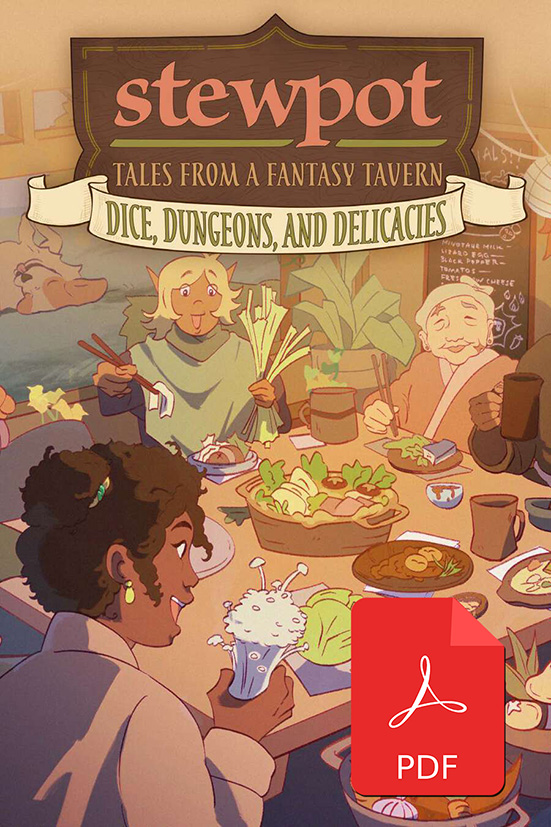 Dés, donjons et douceurs en PDF