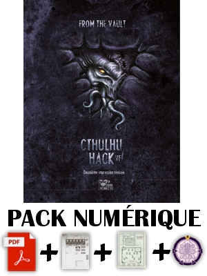 Cthulhu Hack - From the Vault PDF (+ écran du MJ)
