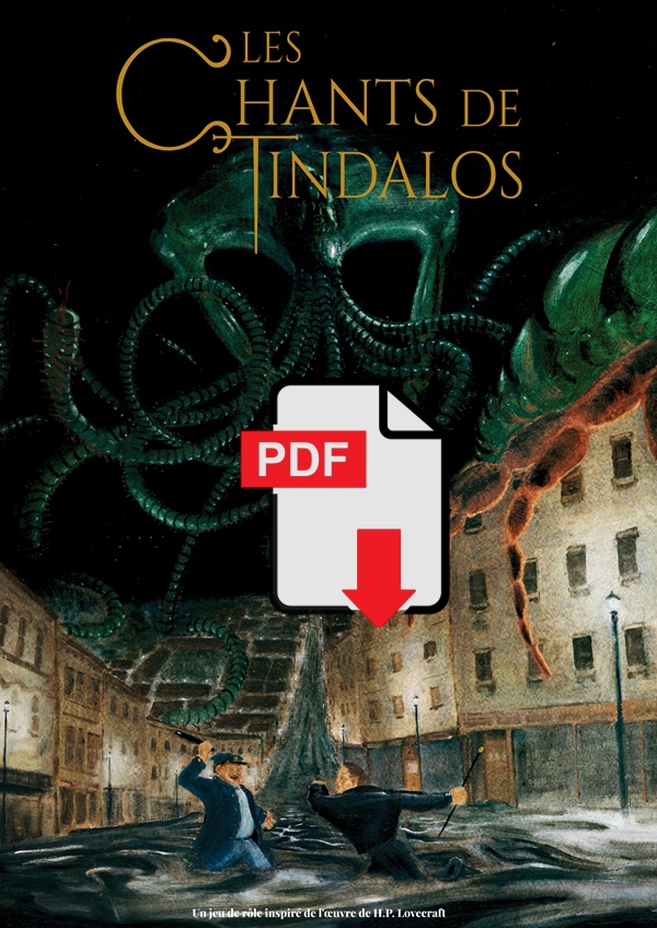 Les Chants de Tindalos : Manuel en PDF