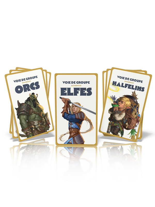 Cartes de voies de groupes spécial peuple + PDF
