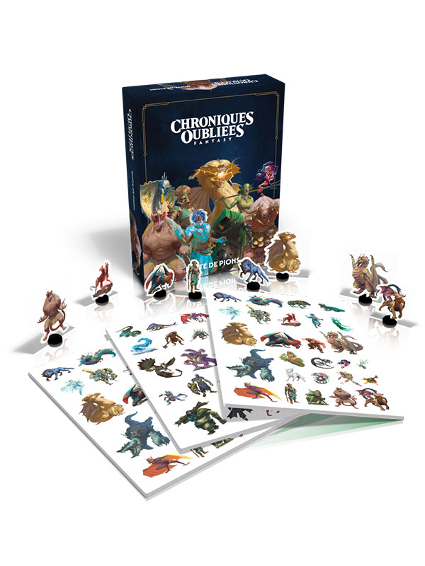 Chroniques Oubliées Fantasy 2 - Boîte de pions