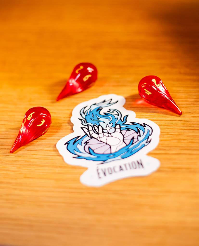 Sticker magie - EVOCATION - 8.5cm