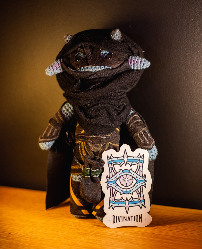 Sticker magie - DIVINATION - 8.5cm