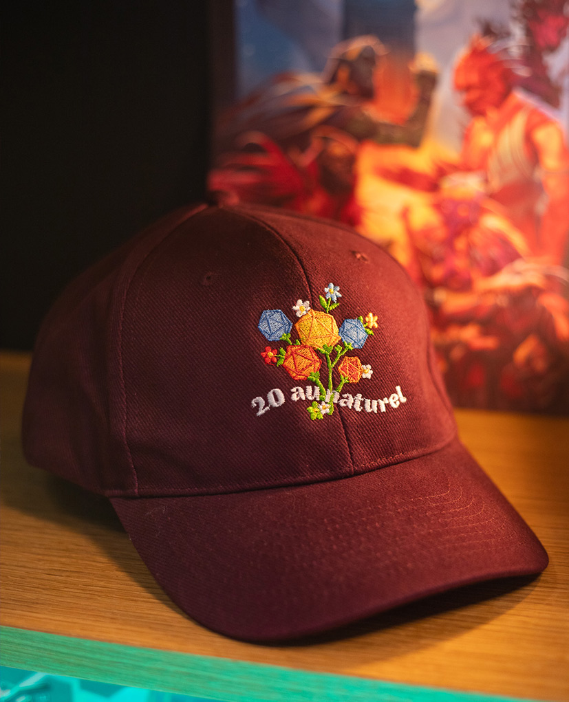 Casquette 20 au naturel