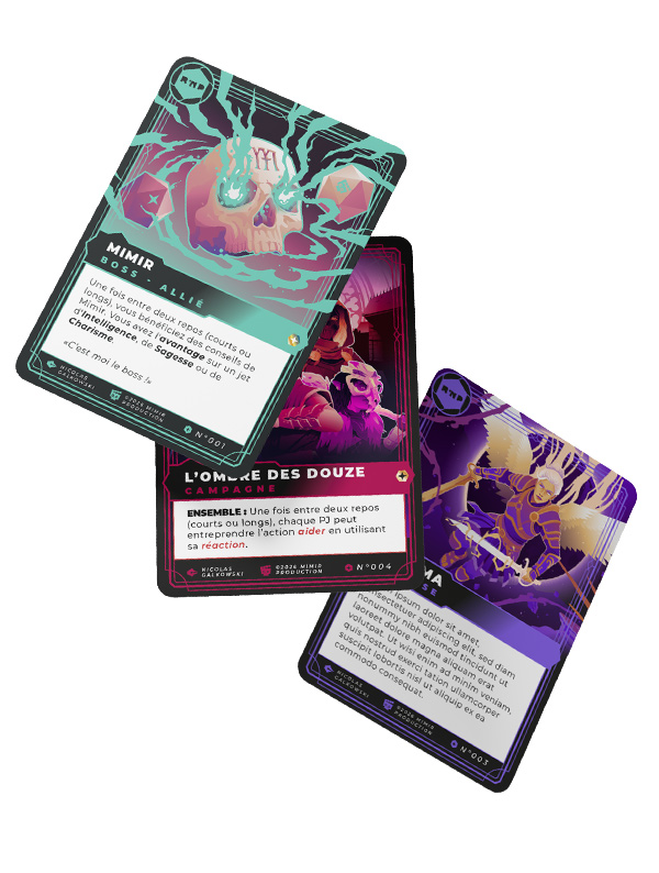 Booster Arcanes RNP (5 cartes)