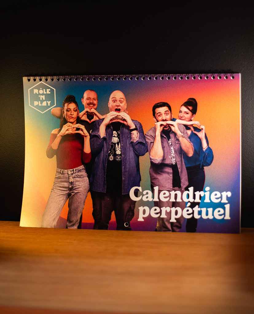 Calendrier Rôle'n Play