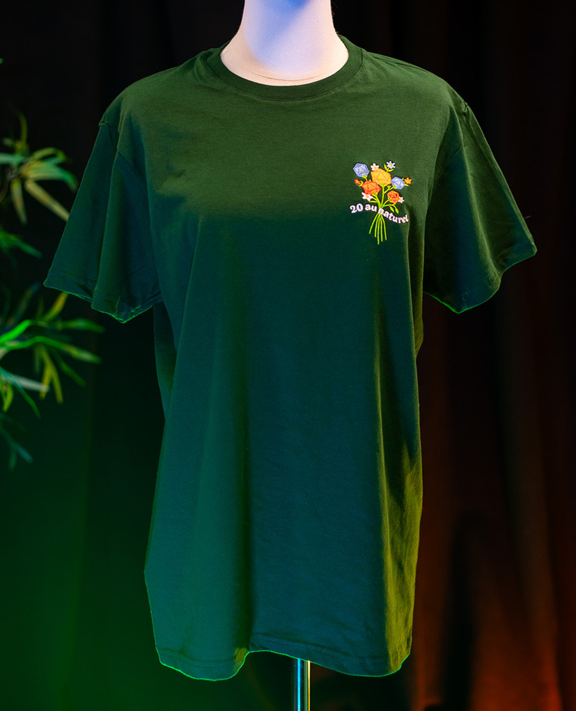 T-Shirt - 20 au naturel - Vert