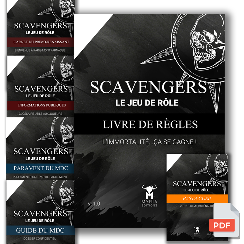 SCAVENGERS — Le Jeu de Rôle — Édition numérique