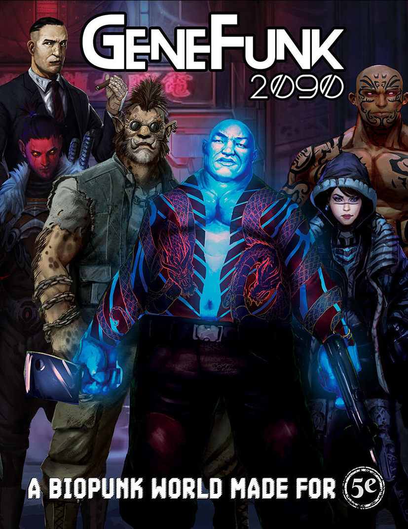 GeneFunk 2090 Core Rule Book
