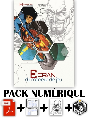 Hexagon Universe - Ecran du MJ + Livret PDF