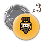 Badges (x3)