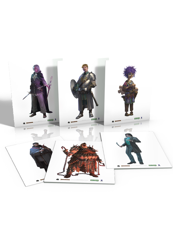 6 Ex-Libris Agents d'Absalom