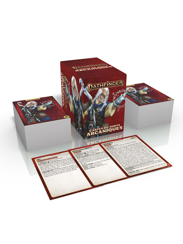 Pathfinder 2 - Cartes de sorts Arcaniques
