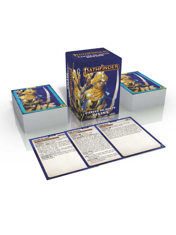 Pathfinder 2 - Cartes de sorts Divins