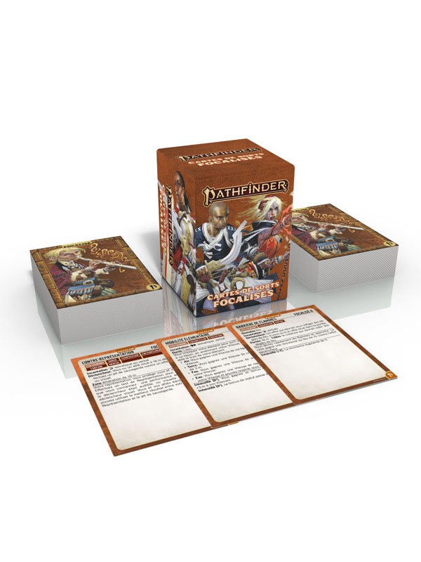 Pathfinder 2 - Cartes de sorts Focalisés