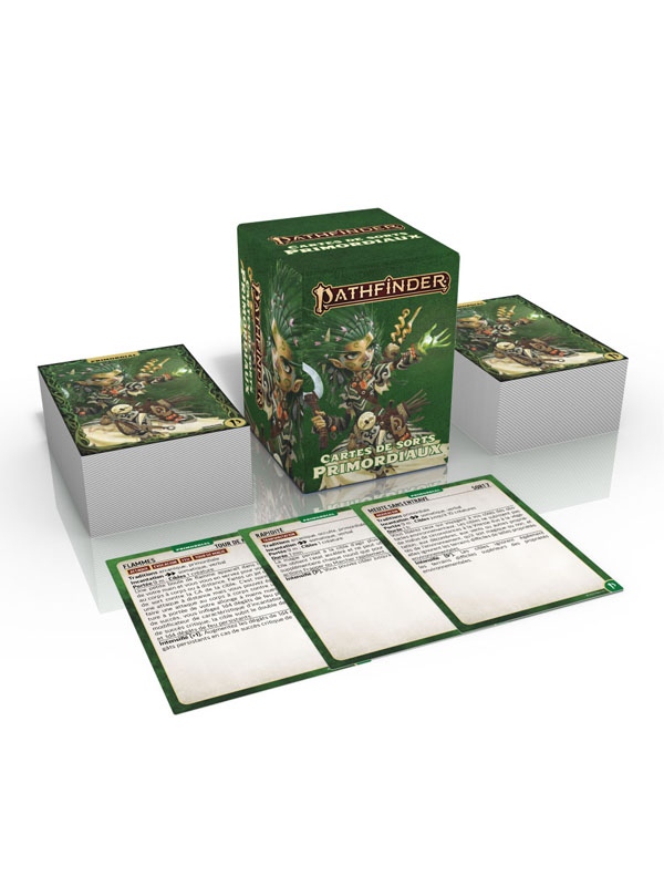 Pathfinder 2 - Cartes de sorts Primordiaux
