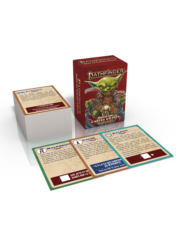 Pathfinder 2 - Deck de  Cartes d’états