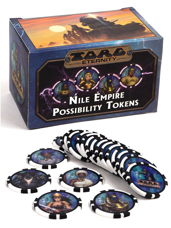 Torg Eternity - L'Empire du Nil - Jetons de possibilités (VO) ÉPUISÉ
