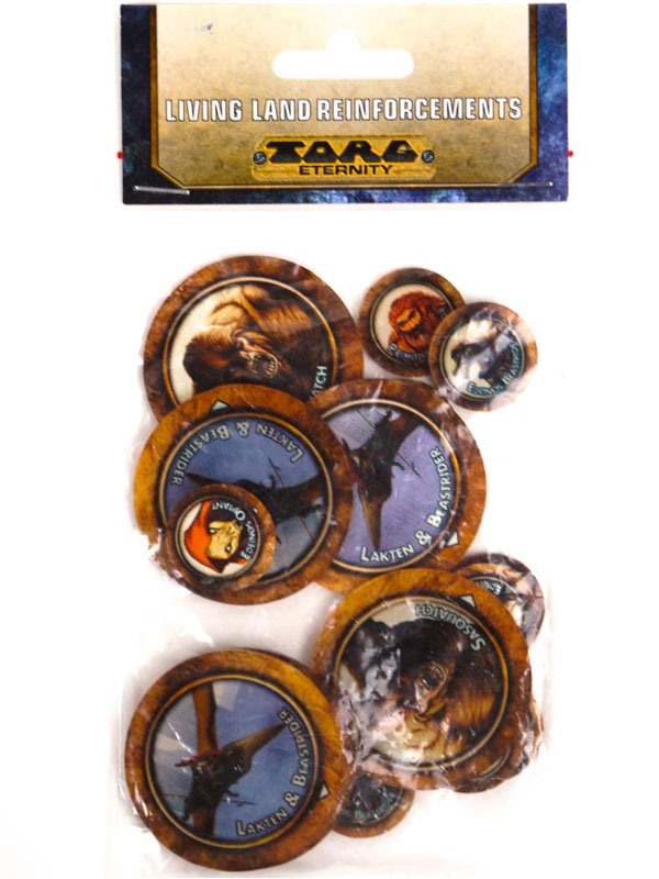 Torg Eternity - Terre vivante - Reinforcements Tokens