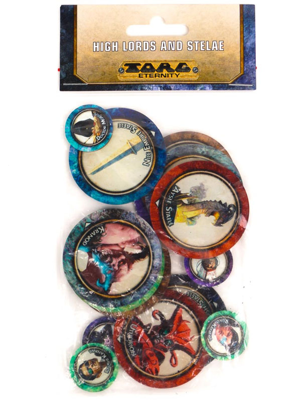 Torg Eternity - High Lords and Stelae Tokens (VO)