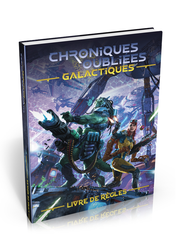 Chroniques Oubliées Galactiques - Livre de règles - édition Deluxe