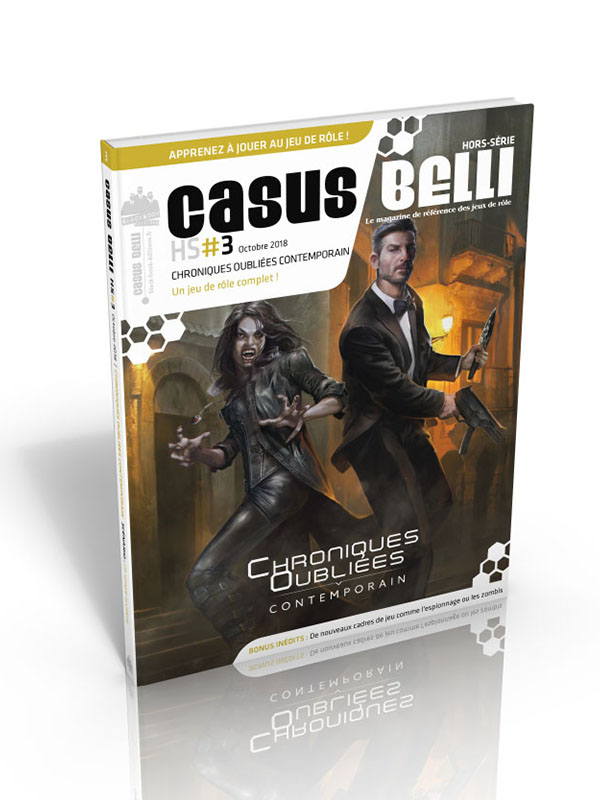 Casus Belli Hors-Série #3 - Chroniques Oubliées Contemporain (papier + PDF)