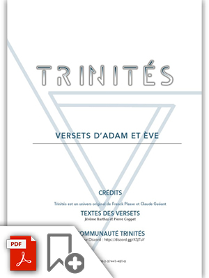 Trinités - Versets d'Adam et Ève