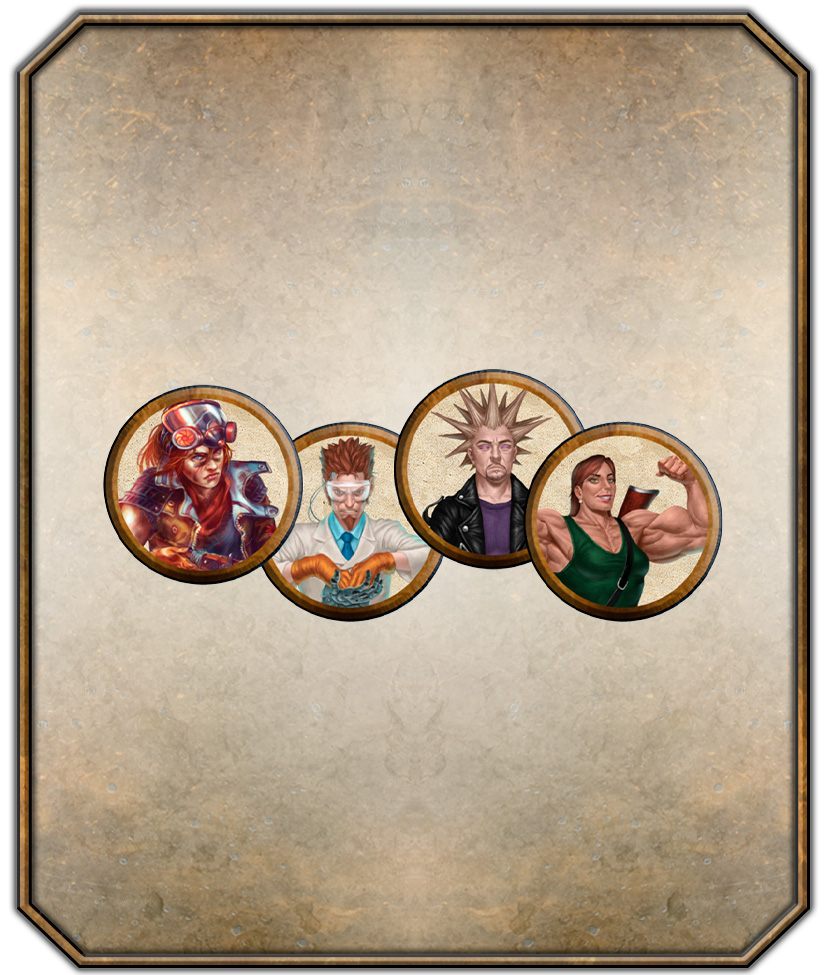 Torg Eternity - Heroes of the Blasted Lands Tokens
