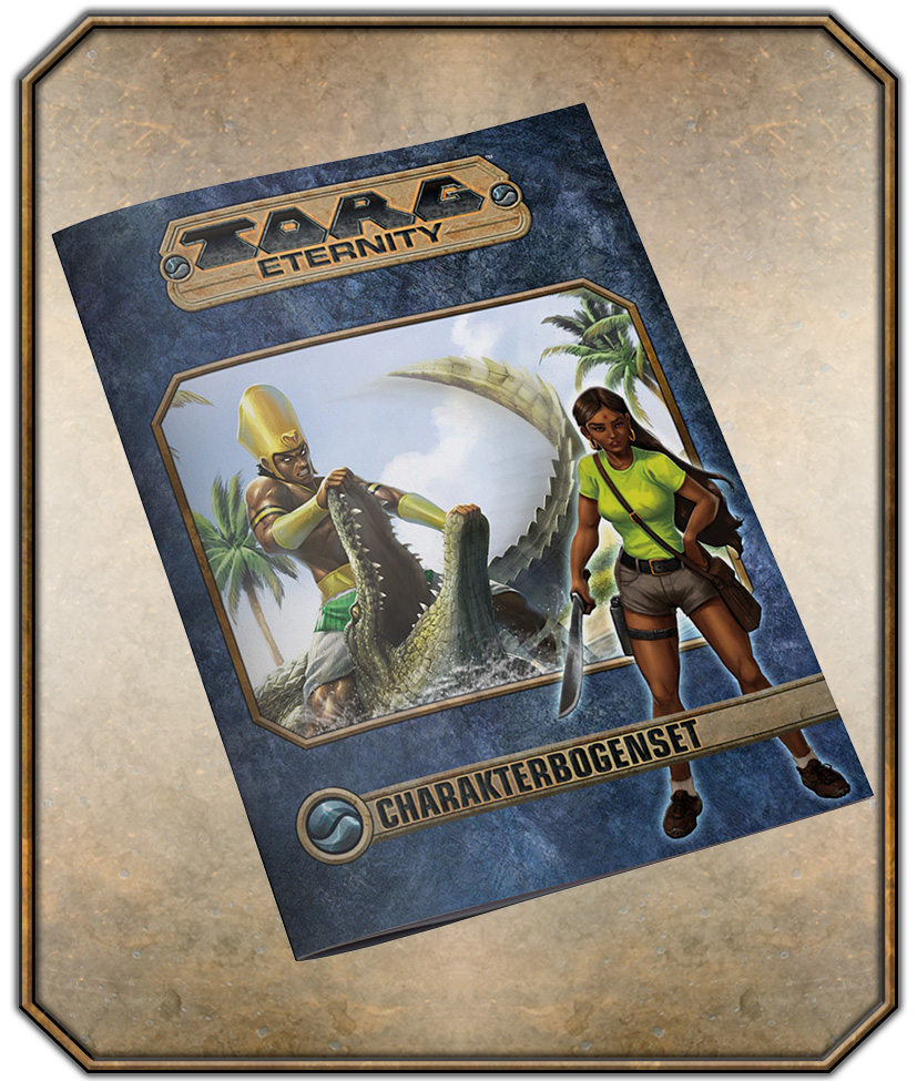 Torg Eternity - Charakterbogen-Set