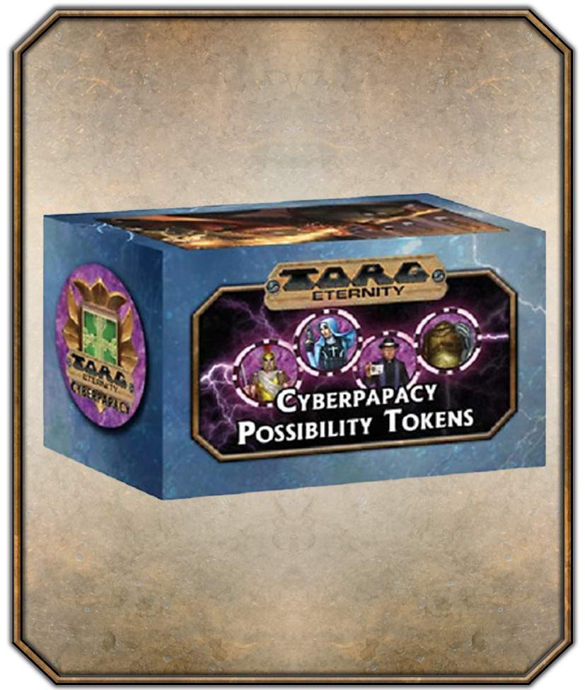 Torg Eternity - Cyberpapacy Possibility Tokens