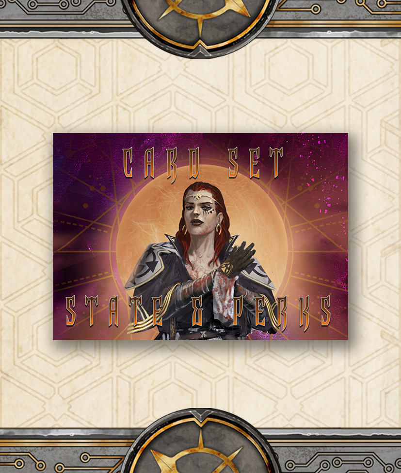 Fading Suns - State & Perk Card Set