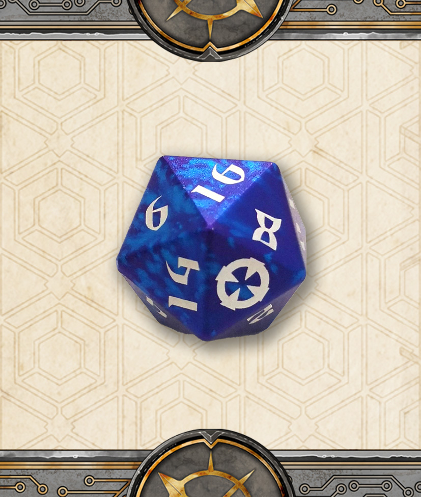 Fading Suns - Aluminum Deluxe d20