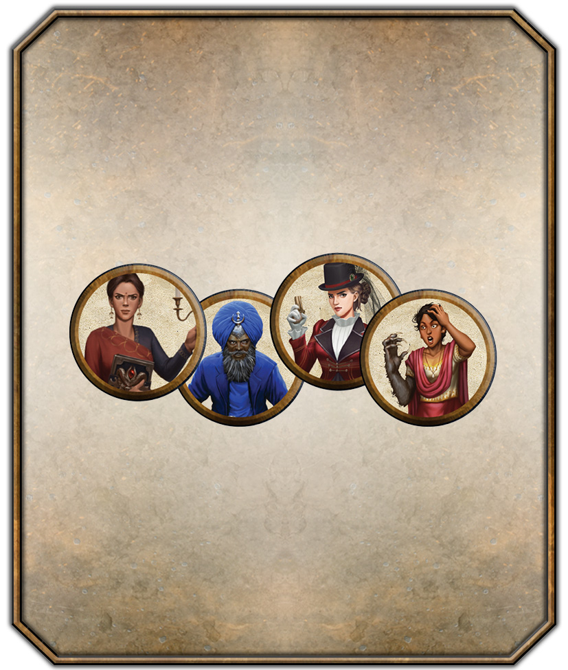 Torg Eternity - Heroes against the Darkness Tokens