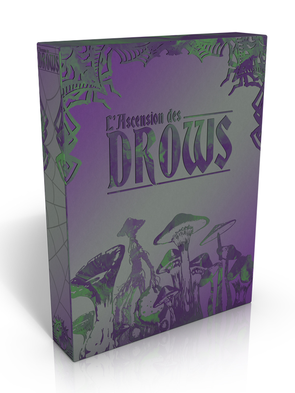 L'Ascension des drows : Étui du livre de base