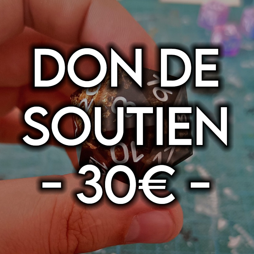 Don de soutien: 30€