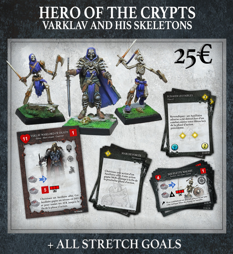 Hero of the Crypts: Varklav and his Skeletons